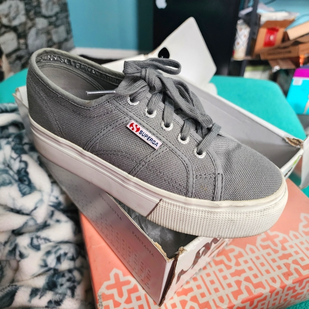 Marco De Vinenzo × Superega Canvas Sneakers